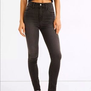 Madewell Tall Curvy Roadtripper Supersoft Skinny Jeans. Ardley Wash.24 Tall. NWT